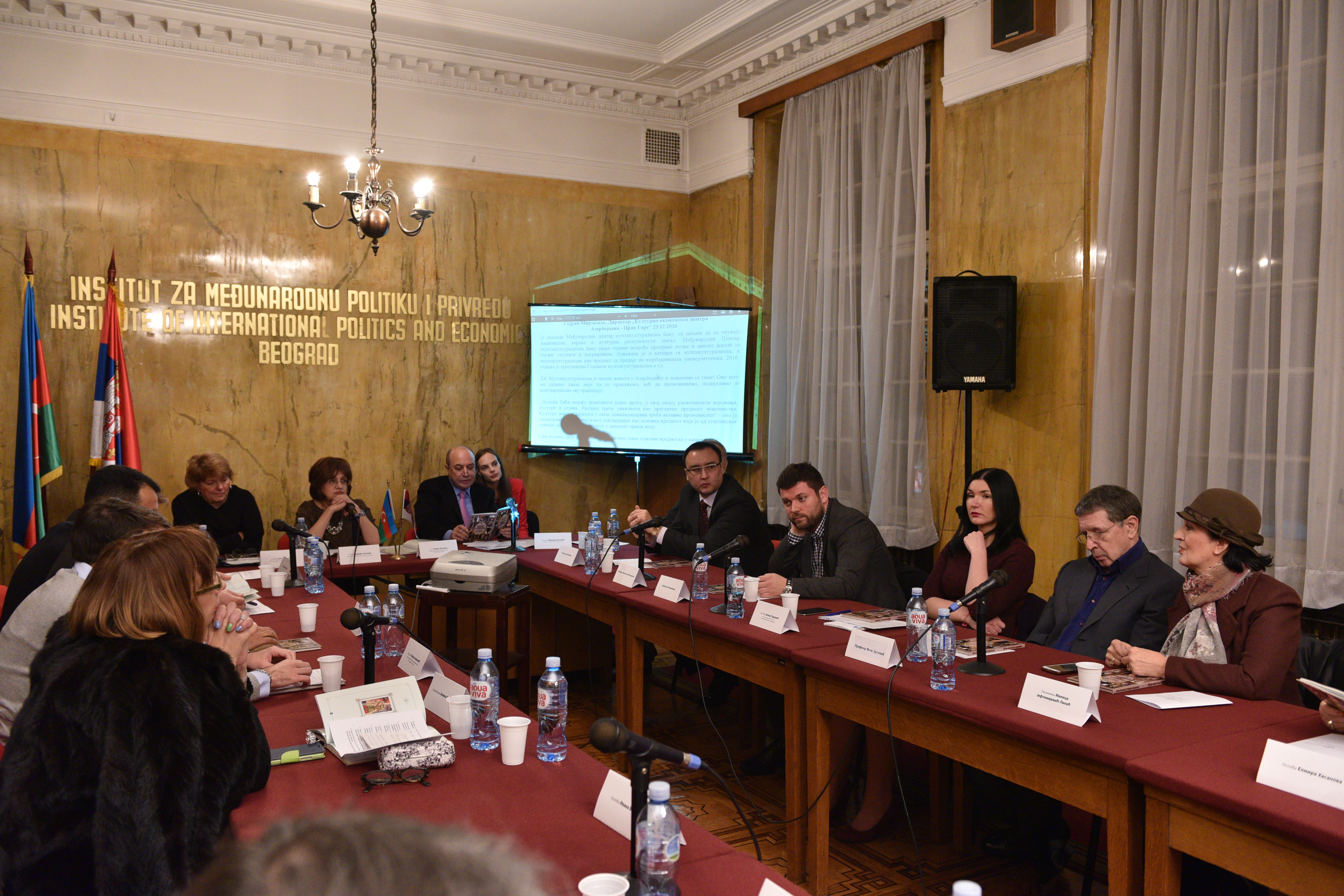 Round table discussion - Multiculturalism in Azerbaijan - 2016
