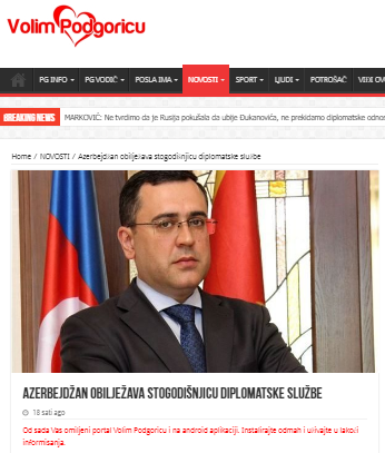 Azerbejdžan obilježava stogodišnjicu diplomatske službe 